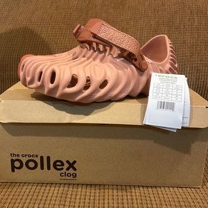 Crocs Pollex Clog by Salehe Bembury Kuwata
Colorway: Salmon Pink/Red